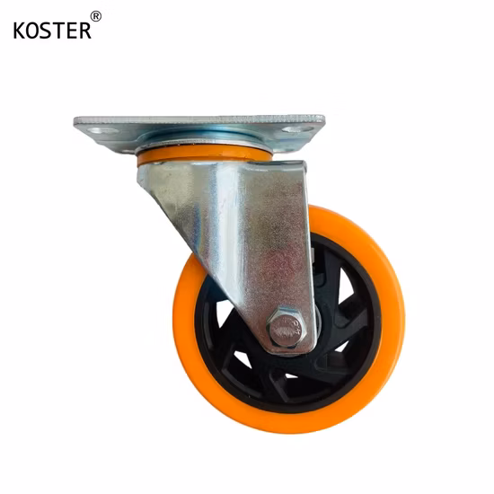 Roda giratória de PU de 2 polegadas